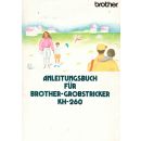Anleitungsbuch Brother KH-260