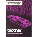 Anleitungsbuch Brother KH-800