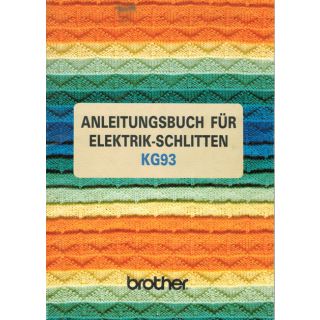 Anleitungsbuch Brother KG93