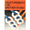 Anleitungsbuch Brother KH-860